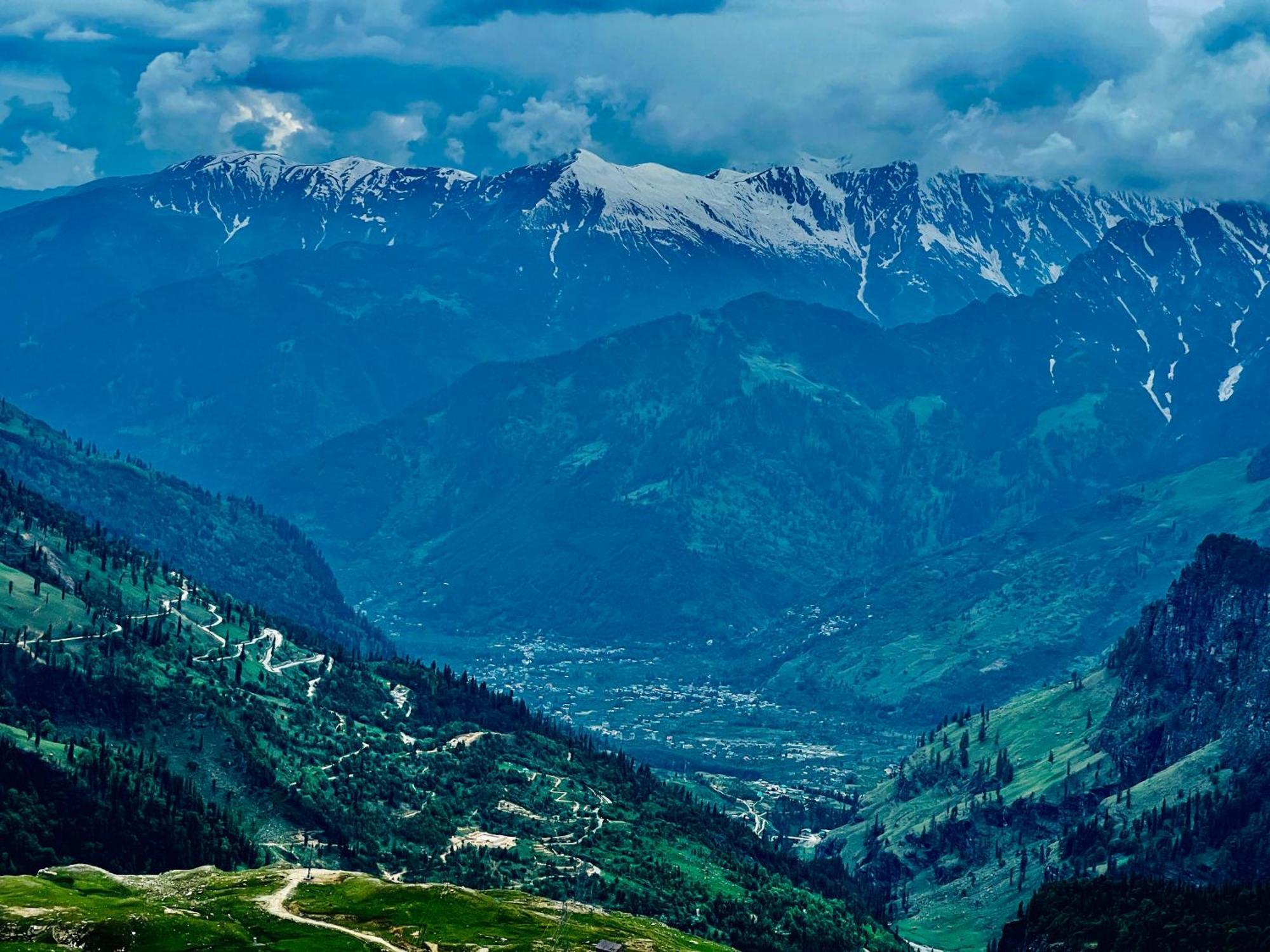 Hotel Green Link -#Near Volvo Bus Stand #Mountain View #River View #Open Terrace Manāli Eksteriør bilde
